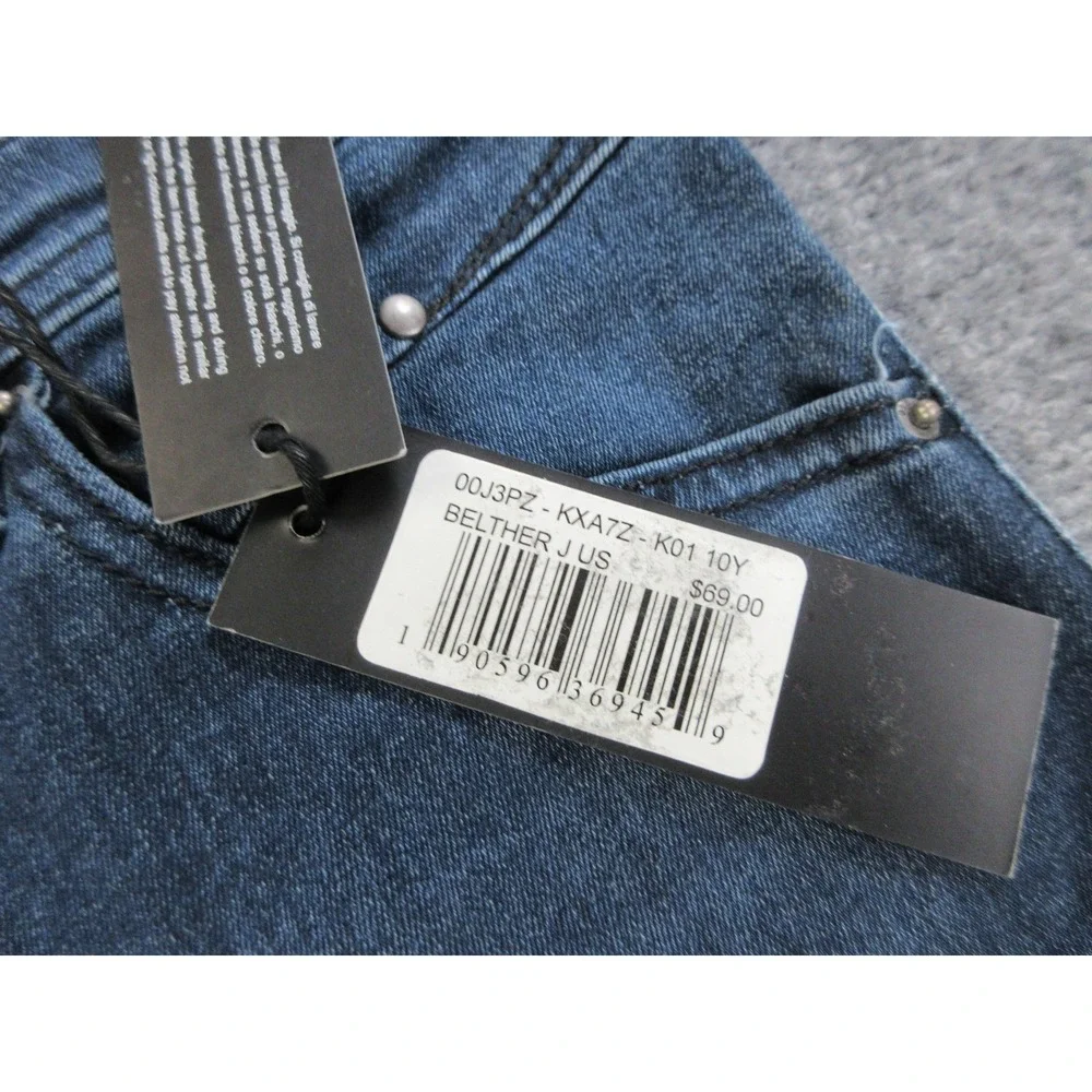 Diesel Kid Jeans Kids 10 Blue Belther-J US‎ Regular Slim Tapered Stretch Denim